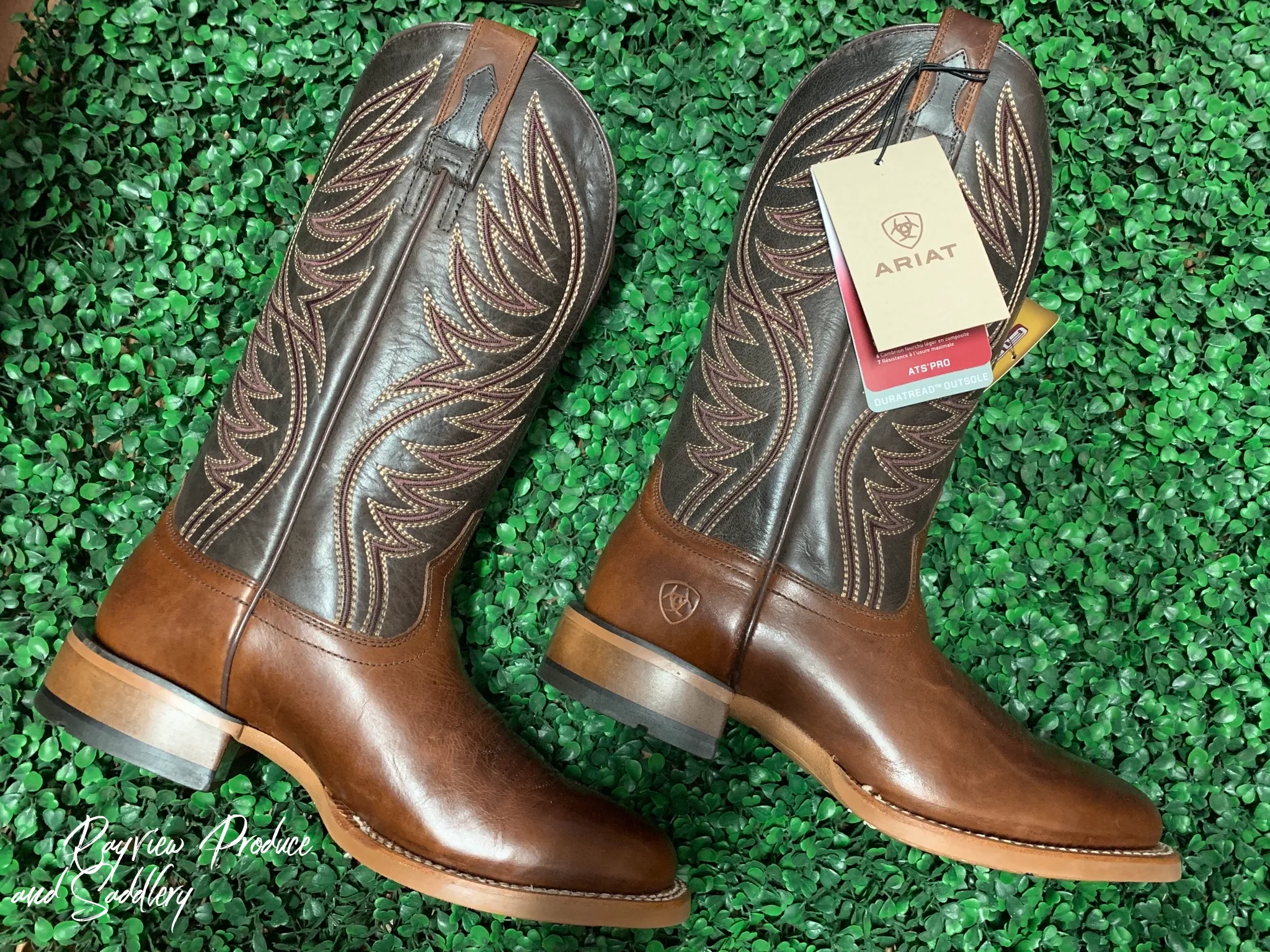 10031477 Ariat Men’s Slick Fork Red Brown/Dark Cacao