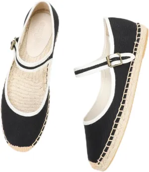 Ballet Falts Sneakerina Mary Jane Espadrilles for Women Cute Kawaii Goth Emo Grunge Comfy Casual Non Slip Walking Boho Beach Shoes Summer Festivals Daily Wear Outdoors