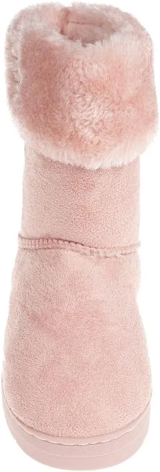bebe Girl's Winter Snow Boots Comfy and Cozy Fashion Ankle Boots - Warm Boots For Girls (Toddler/Little Kid/Big Kid)