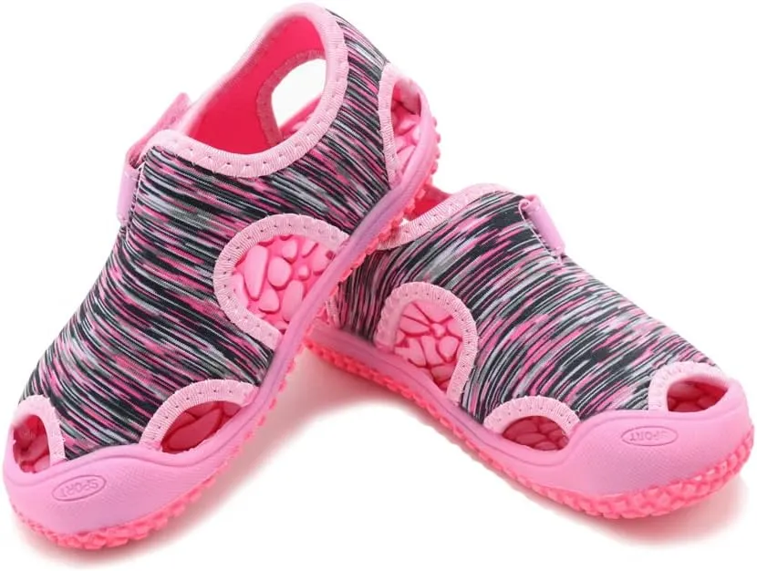 Boys Girls Sport Sandals,Kids Closed-Toe Water Sandals Toddler Summer Sandals