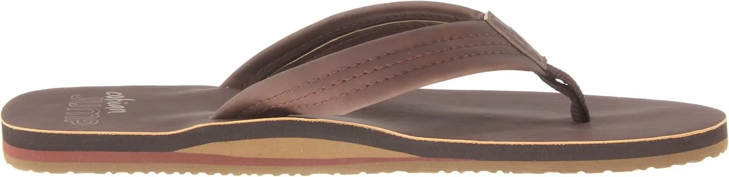Cobian Men's Water Friendly Las Olas Flip Flops