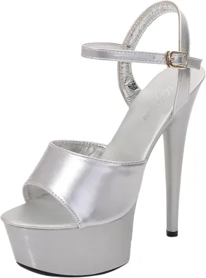 Comfortable Summer Sandals Women Low Block Heel Dressy Open Toe Elastic Ankle Strap Casual Wedge