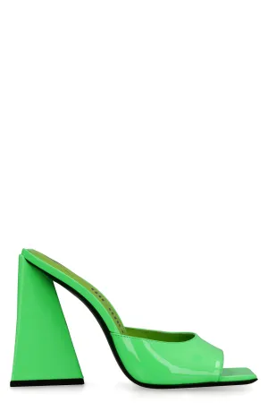 Devon leather mules