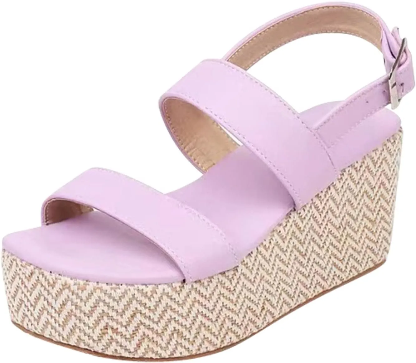 Dheva-C Sandal Slides Women Women Sandals Wedge Low Heel Roman Wedge Ladies Fashion Elastic Strap Carved Breathable Shoes Thick Soled Wedges Casual Sandals Sandals for Women Wedge Heels