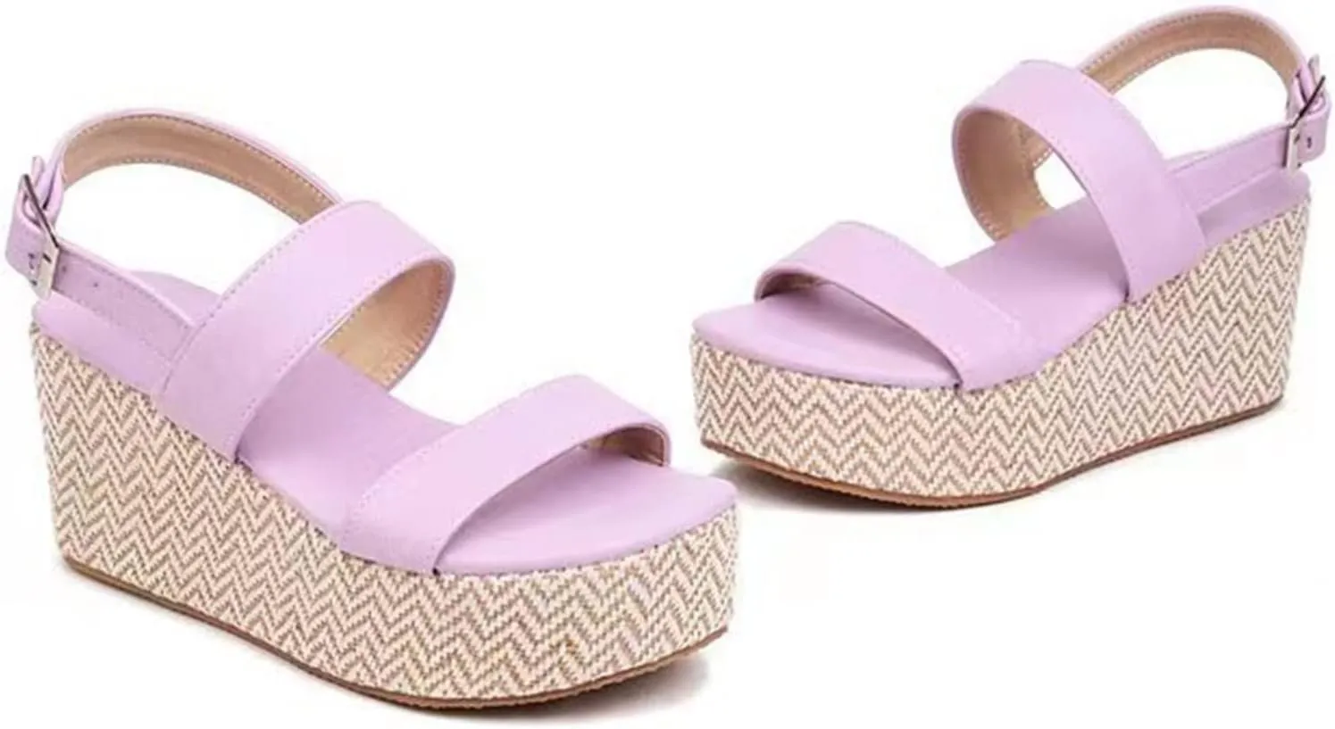 Dheva-C Sandal Slides Women Women Sandals Wedge Low Heel Roman Wedge Ladies Fashion Elastic Strap Carved Breathable Shoes Thick Soled Wedges Casual Sandals Sandals for Women Wedge Heels