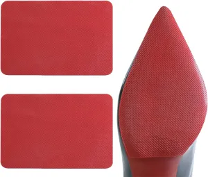 Dr. Foot Shoe Sole Protectors for high-Heels, Self Adhesive Silicone Non-Slip Shoes Cover Bottoms for Women