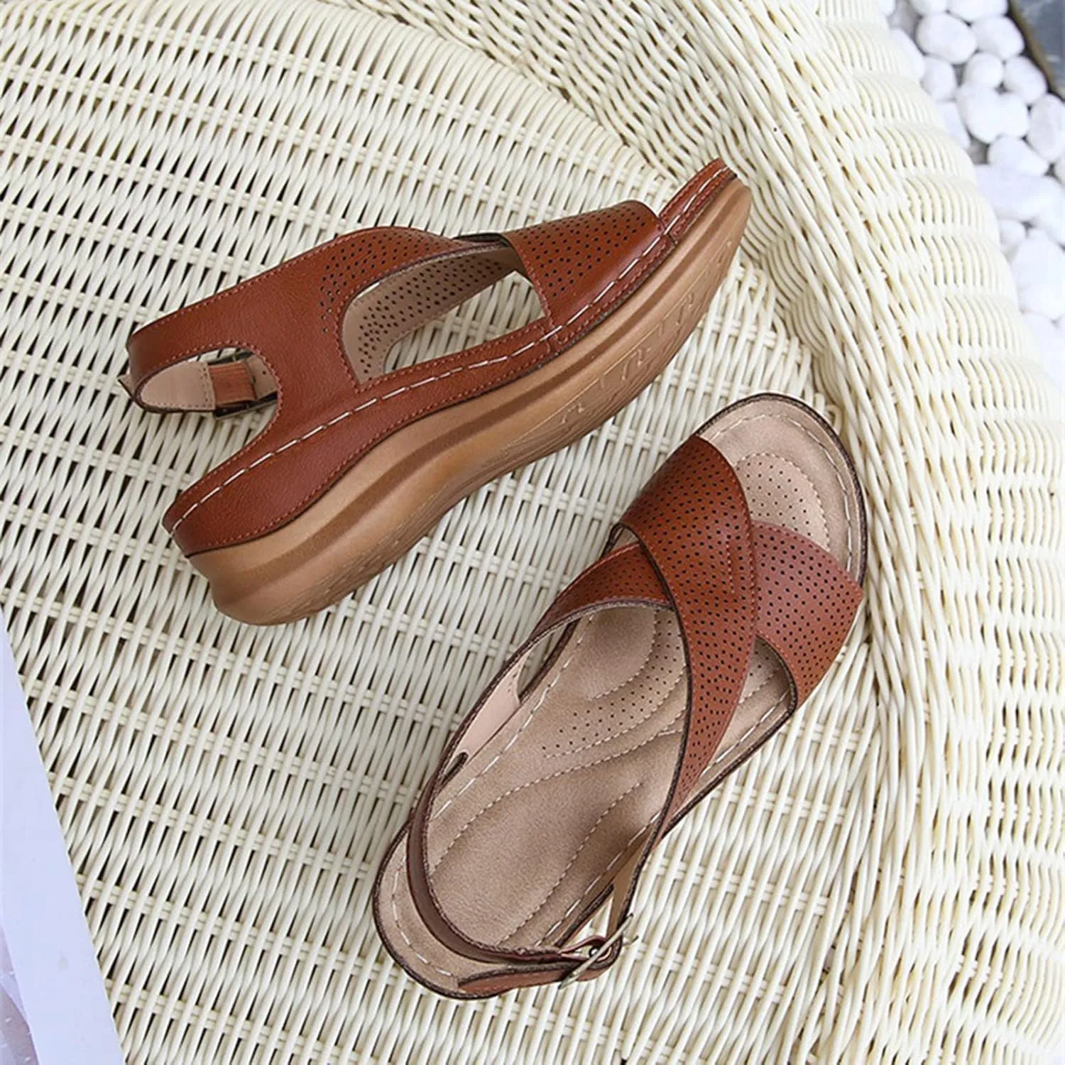 Espadrille Wedge Sandals for Women Low Heel Closed Toe Wide Sandals for Women Wide Width Espadrille Heels Womens Black Platform Wedge Sandals Sandals Womens Dressy Comfy Wide Width Sandals Women
