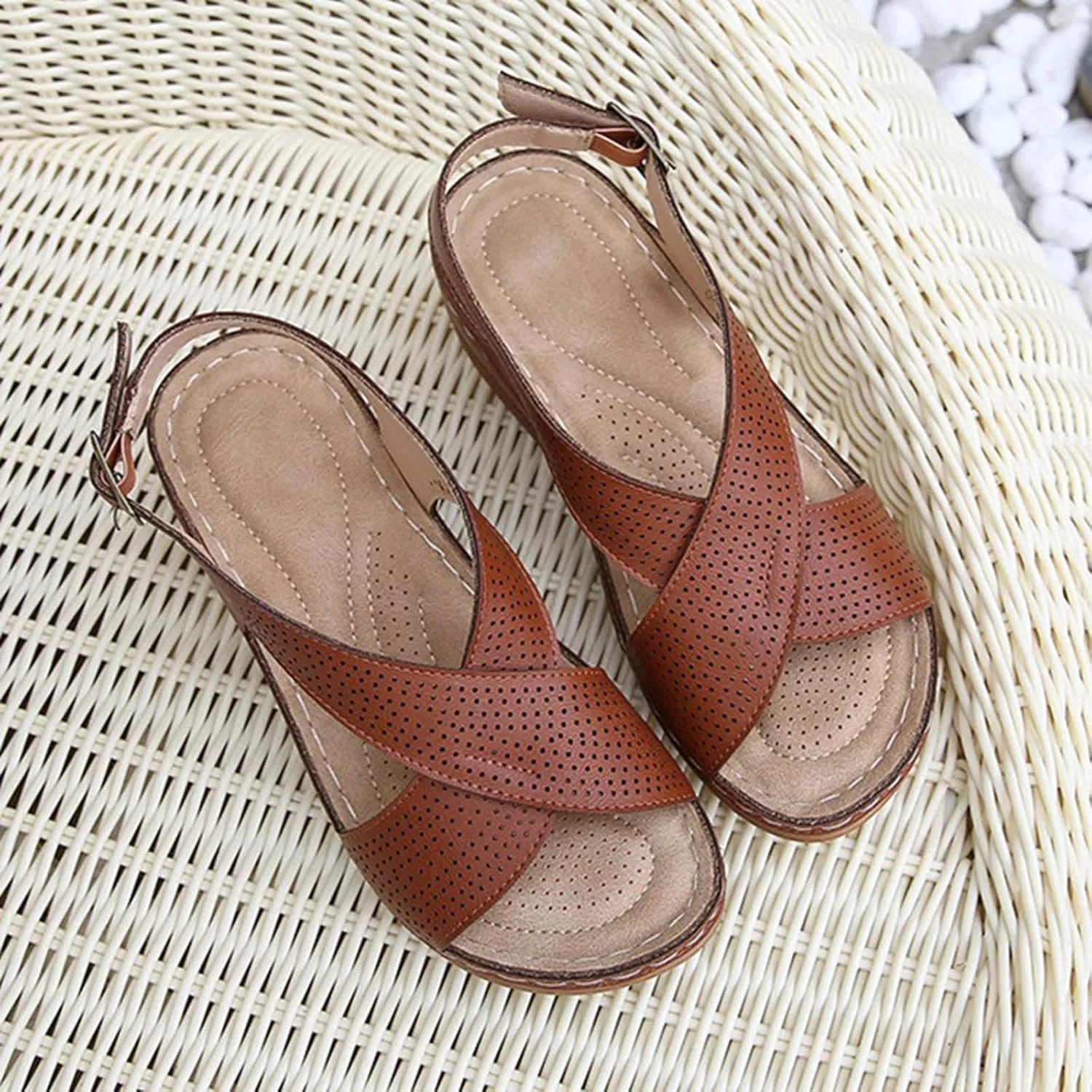 Espadrille Wedge Sandals for Women Low Heel Closed Toe Wide Sandals for Women Wide Width Espadrille Heels Womens Black Platform Wedge Sandals Sandals Womens Dressy Comfy Wide Width Sandals Women