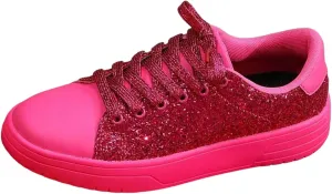 Glitter Sneakers for Women Shiny Casual Shoes Bling Sequin Concert Low Cut Lace up Shoe for Wedding Party Bride Dress