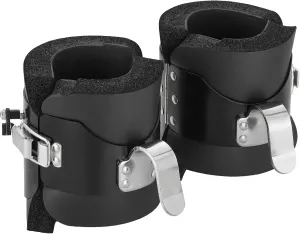 Gravity Boots Inversion Boots, Gravity Boots Hanging Upside Down with 2 Gravity Hook, Anti Gravity Inversion Boots for Core Gym Fitness Exerciser, Ab Crunch, Abdominal Sit Up, Hooks Bar Therapy