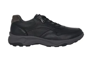 'H-Max' men's wide fit (H) sneaker - Black