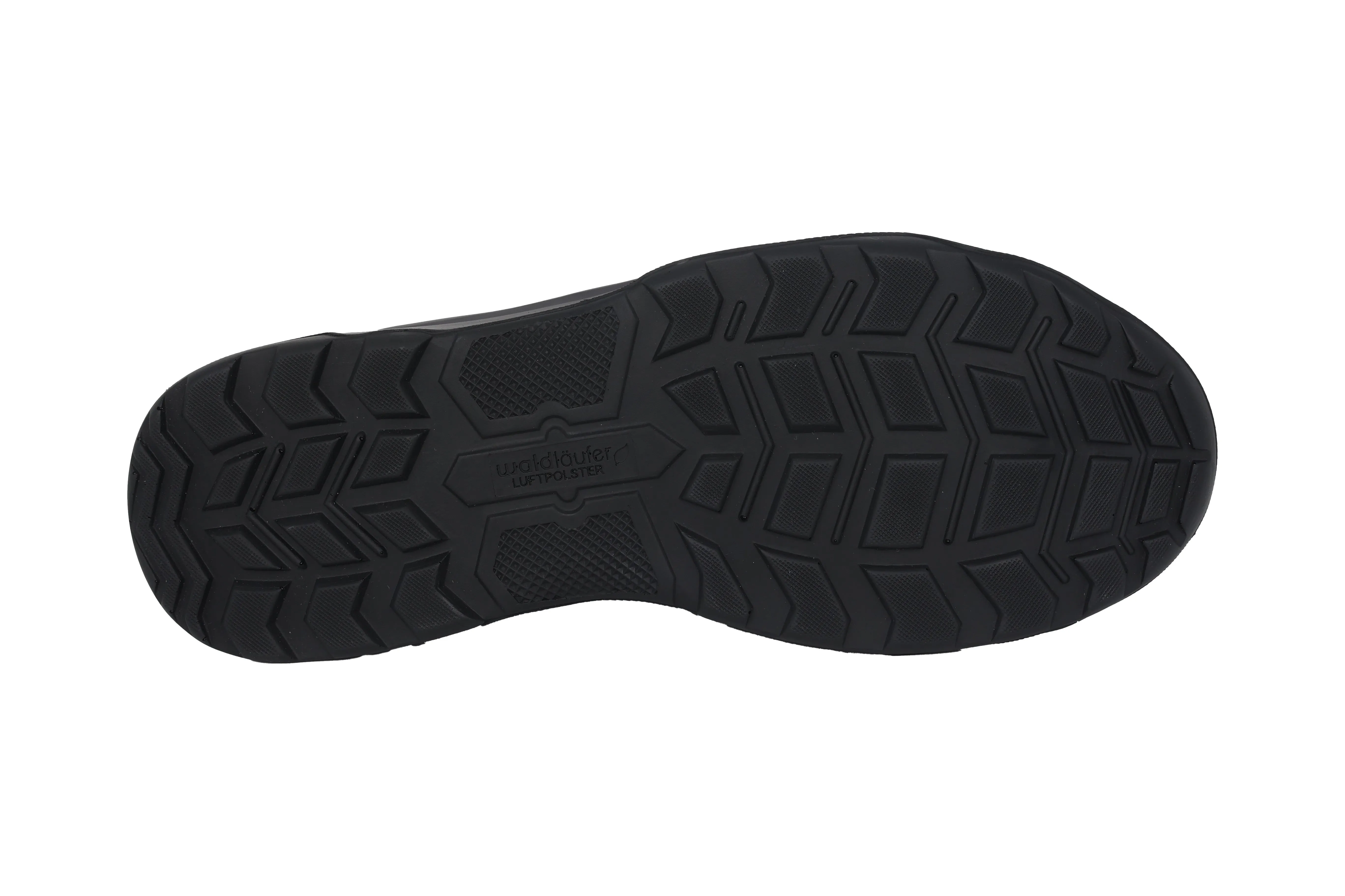 'H-Max' men's wide fit (H) sneaker - Black