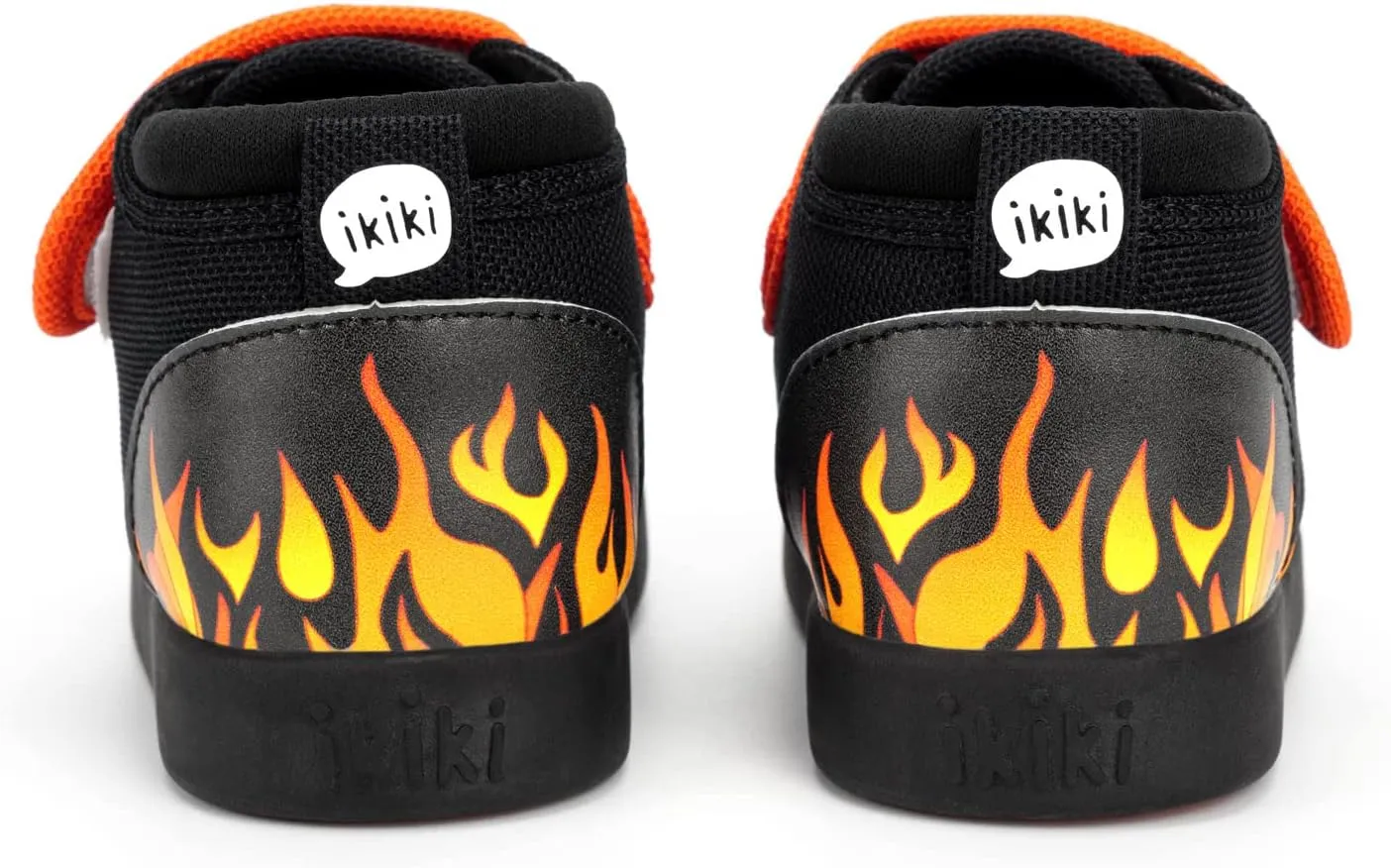 ikiki Sneaks Shoes for Toddlers and Little Kids. Roomy fit Sneakers - Note: Non Squeaking - Vegan Leather Toe and Heel