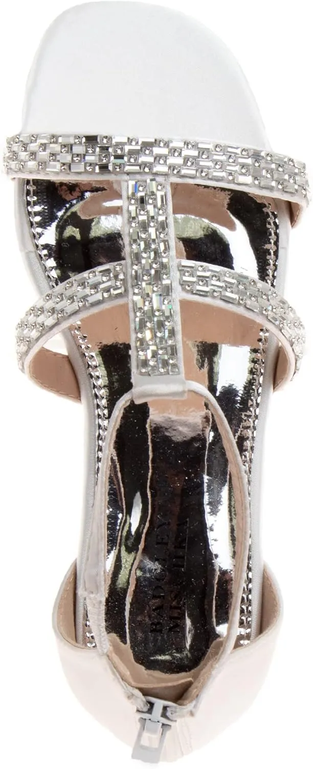 Josmo Girls Sandal Flats Dress Pumps - Kids Slip On Open Toe Strappy Sandal (Little Kid - Big Kid)