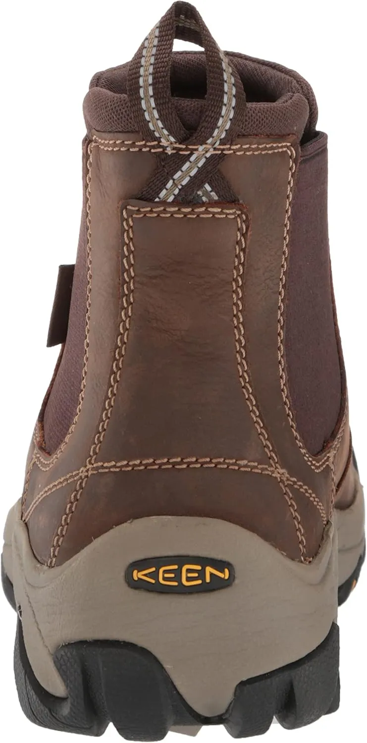 KEEN Women's Targhee 2 Pull on Mid Height Leather Chelsea Boot