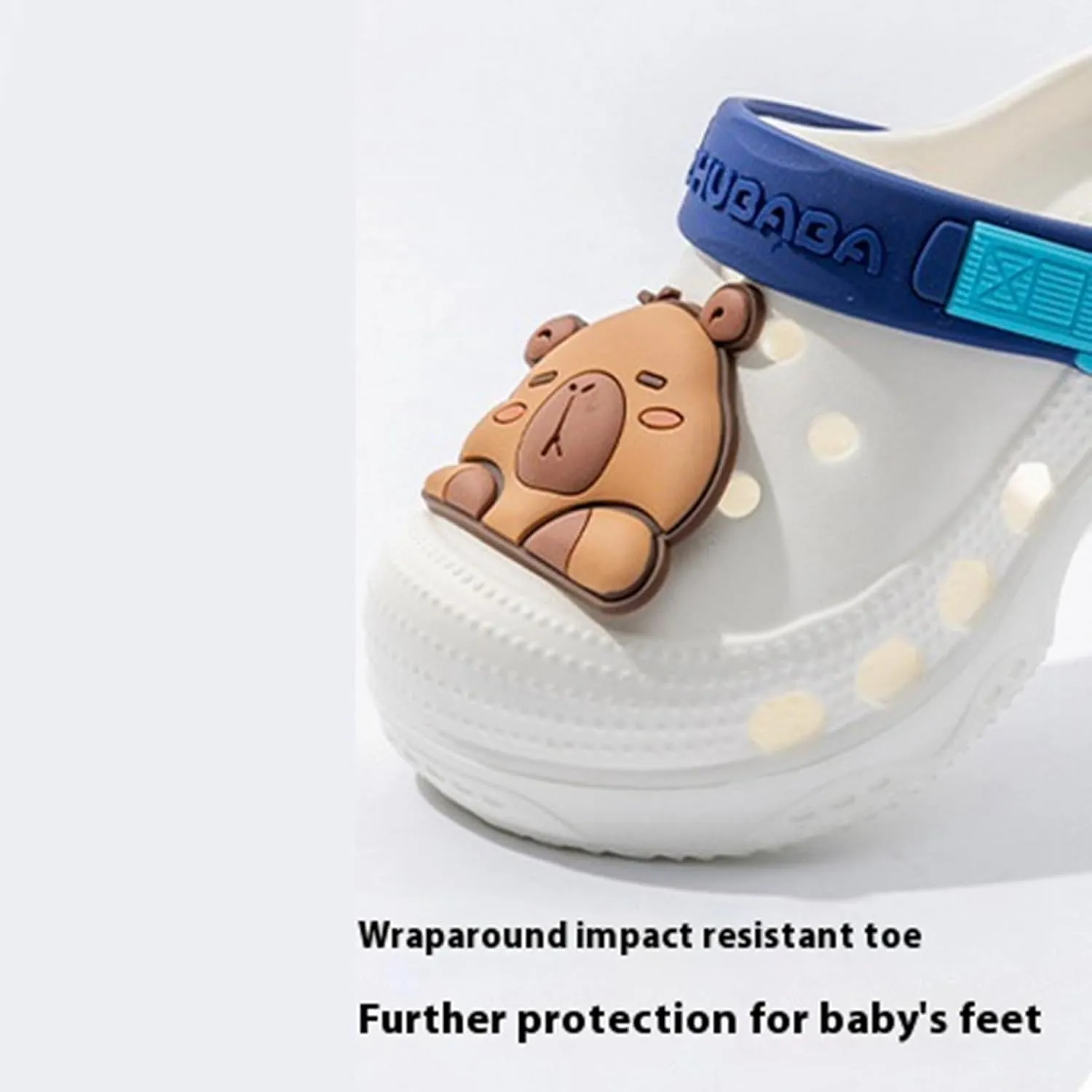 Kids Cute Clogs Cartoon Garden Shoes Boys Girls Slides Slippers Indoor Outdoor Children Water Shower Beach Pool Sandals