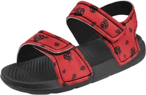 Kids Sandals Dragon Print Summer Sport Hiking Sandals Leather Beach Water Shoes for Boys Girls