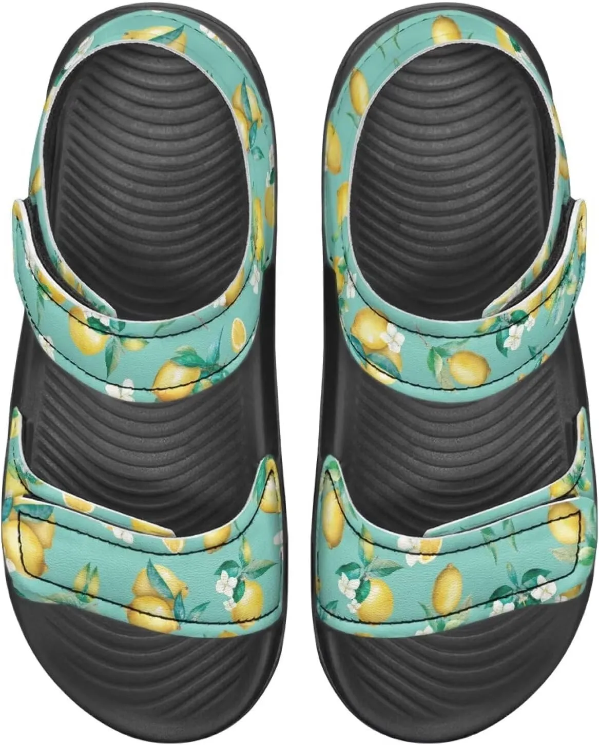 Kids Sandals Summer Non-slip Open Toe Slippers Double Buckle Toddler Two Strapped Teens Casual Athletic Summer Shoe