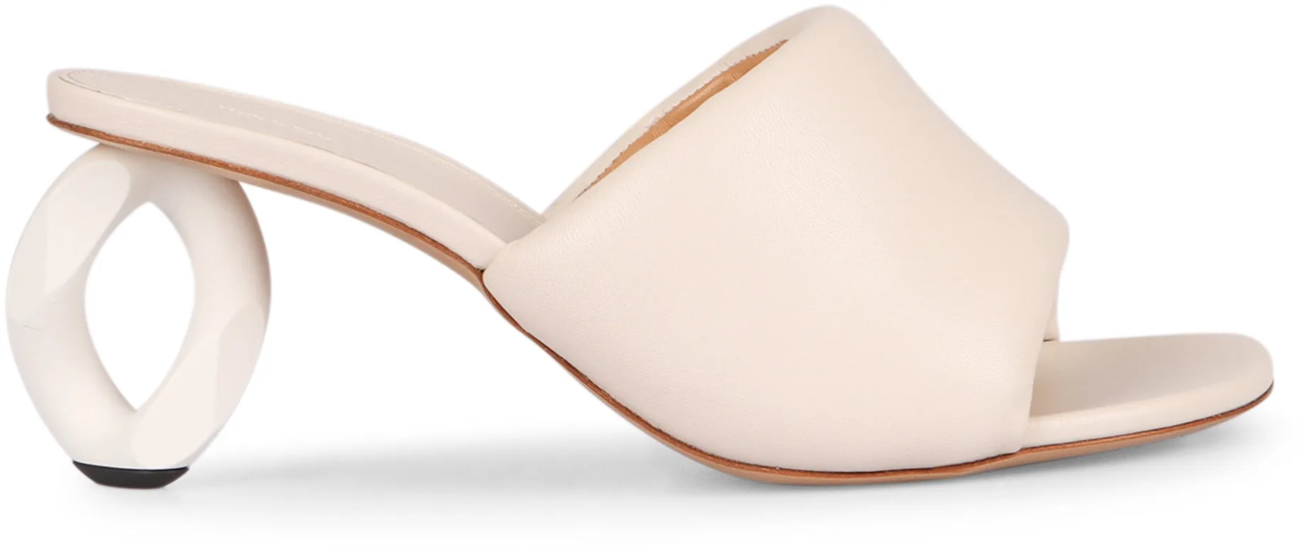 Leather mules