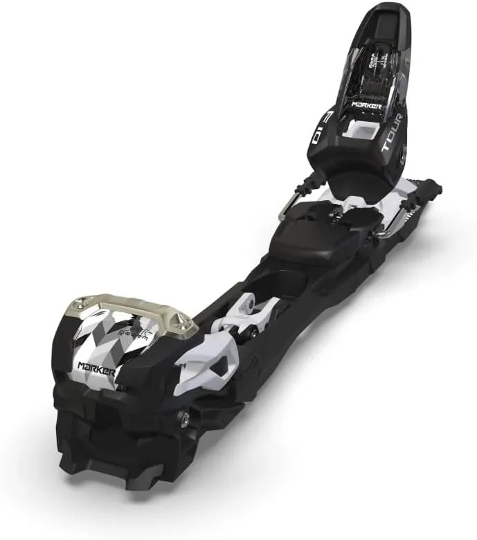 Marker F10 Tour S Ski Bindings 2023 - Black/White 90mm