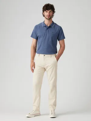 Men's Cream Straight Fit Chinos