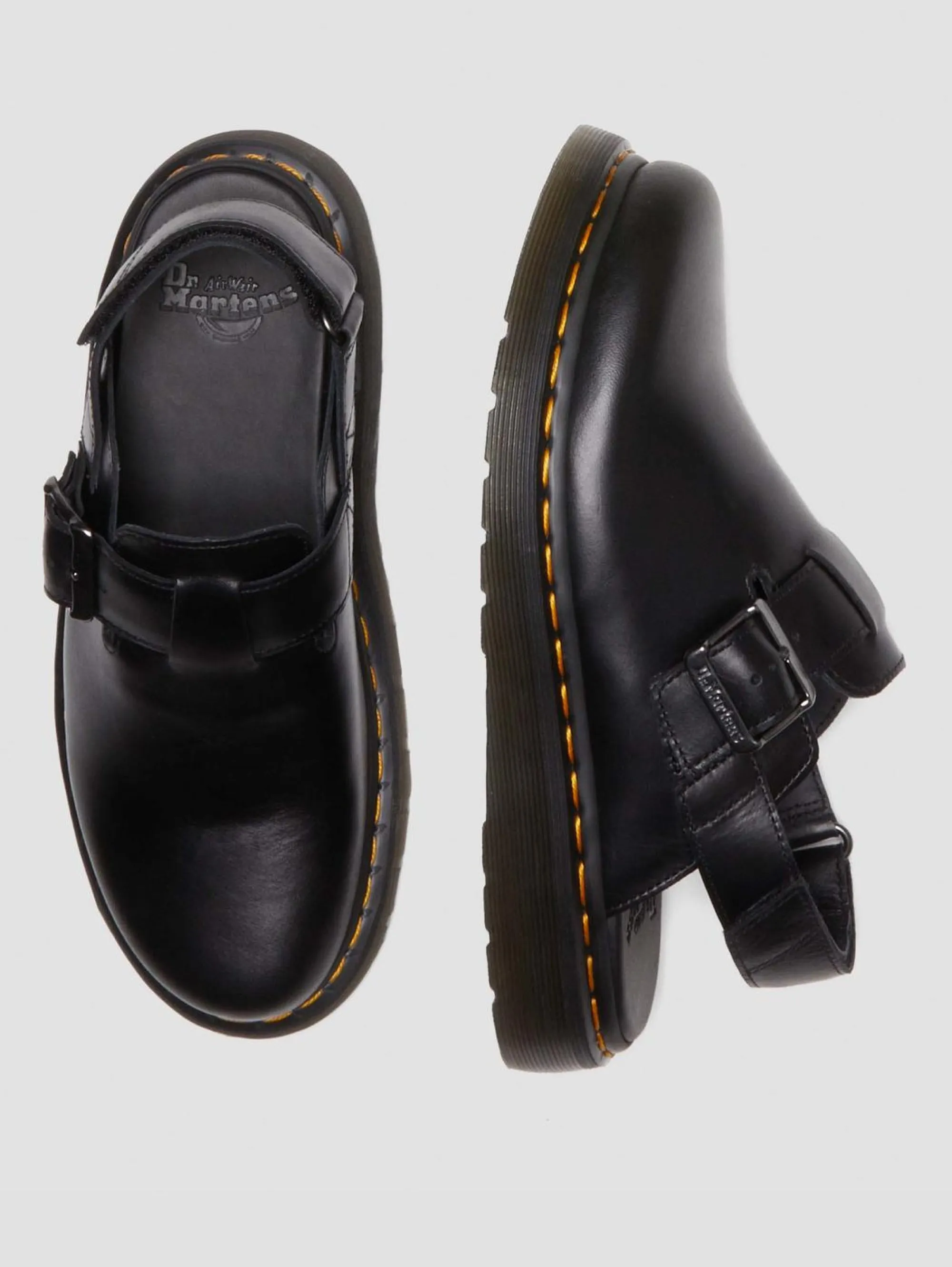 Mules con Cinturino Posteriore Nero