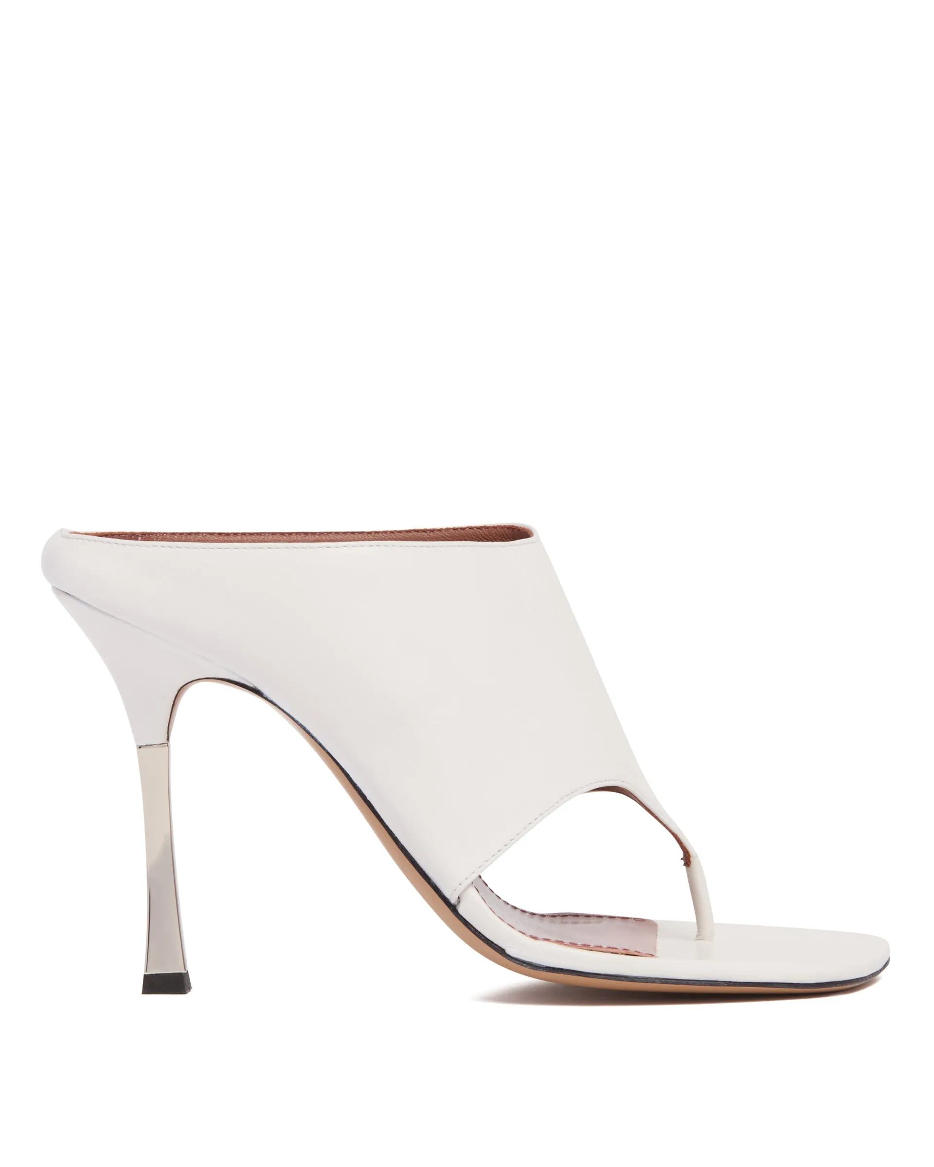Mules Infradito Bianche