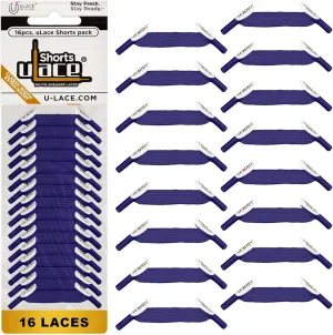 uLace Shorts No-Tie Shoelaces - Elastic Shoe Laces for Sneakers | Stretchy, Elastic Laces | Easy Installation | Eyelet Span