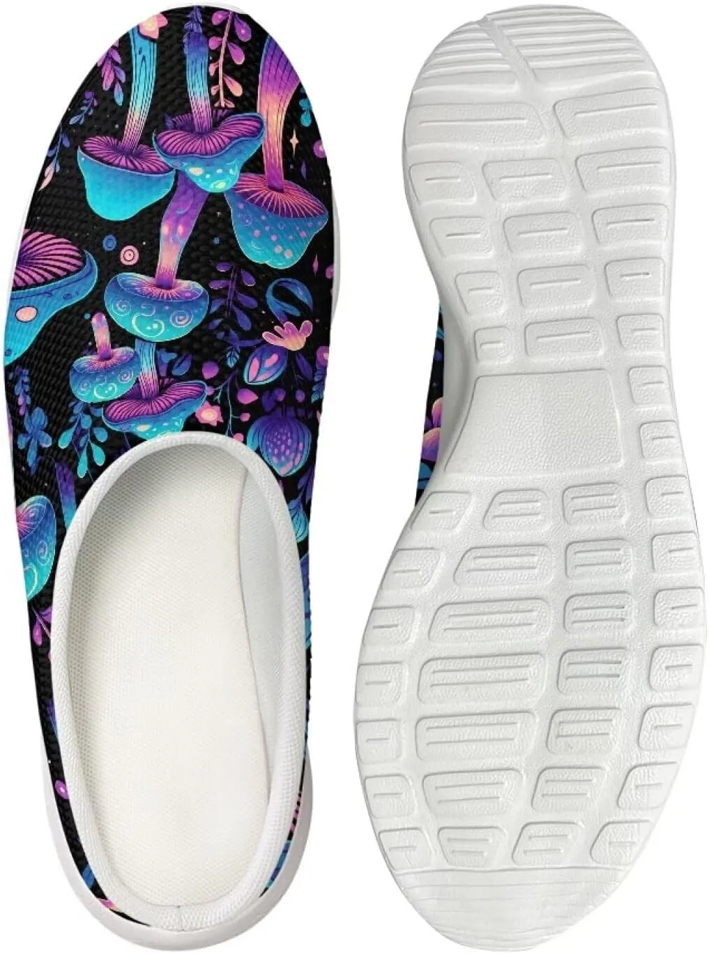 Veniyate Women's Garden Clogs Slip on Garden Shoes Cute Quick Drying Water Shoes Sandals Beach Water Shoes