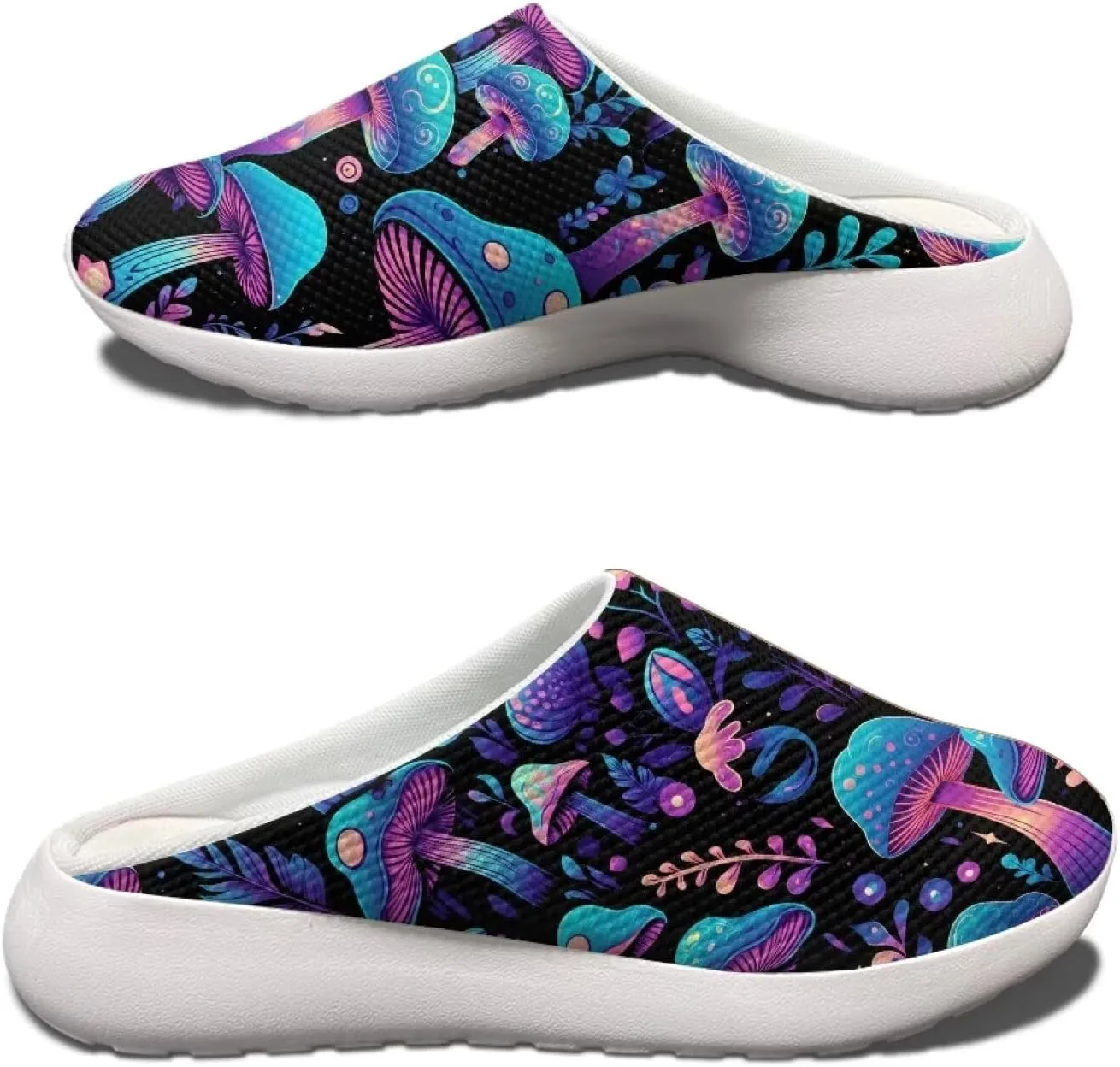 Veniyate Women's Garden Clogs Slip on Garden Shoes Cute Quick Drying Water Shoes Sandals Beach Water Shoes