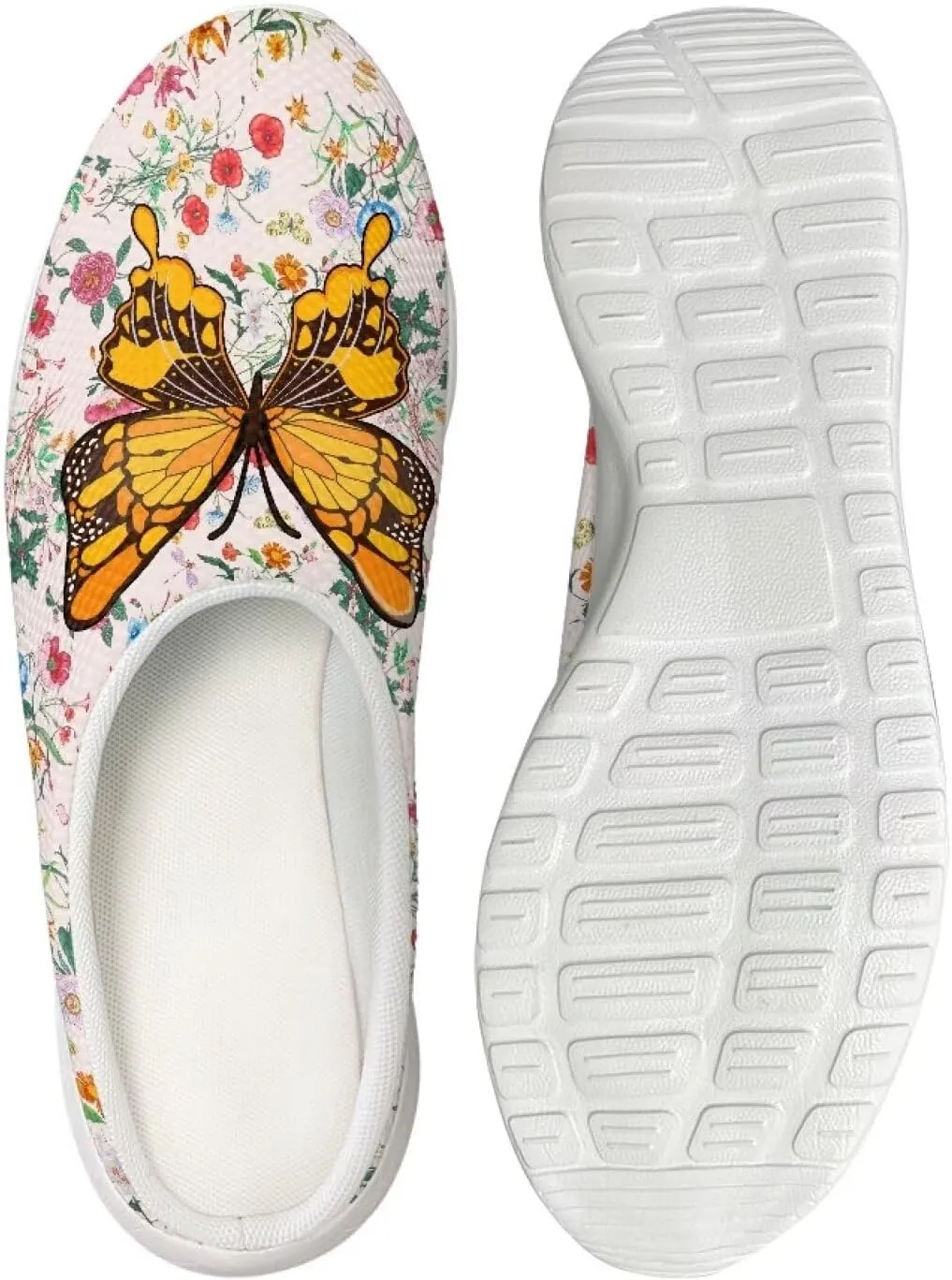 Veniyate Women's Garden Clogs Slip on Garden Shoes Cute Quick Drying Water Shoes Sandals Beach Water Shoes