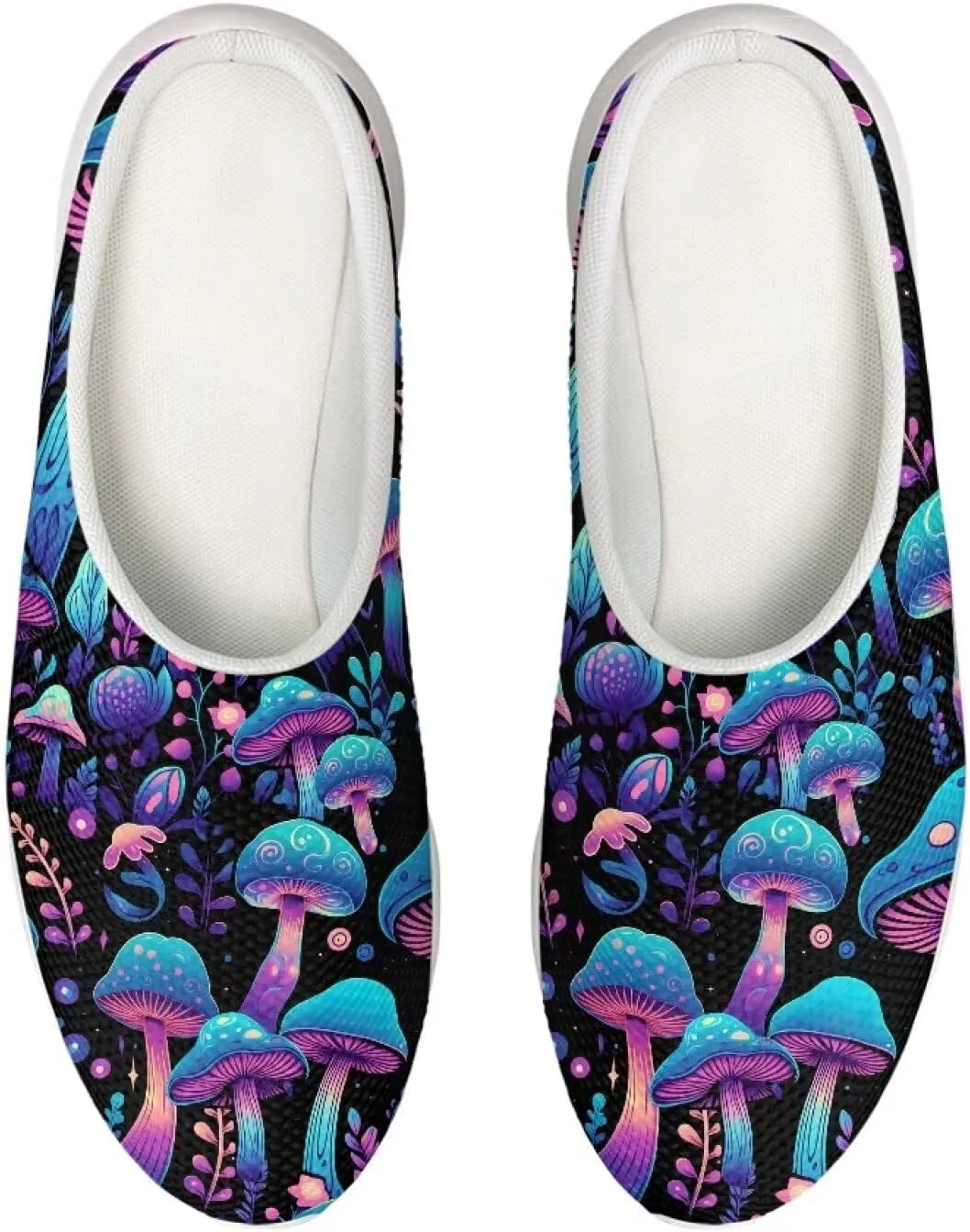 Veniyate Women's Garden Clogs Slip on Garden Shoes Cute Quick Drying Water Shoes Sandals Beach Water Shoes