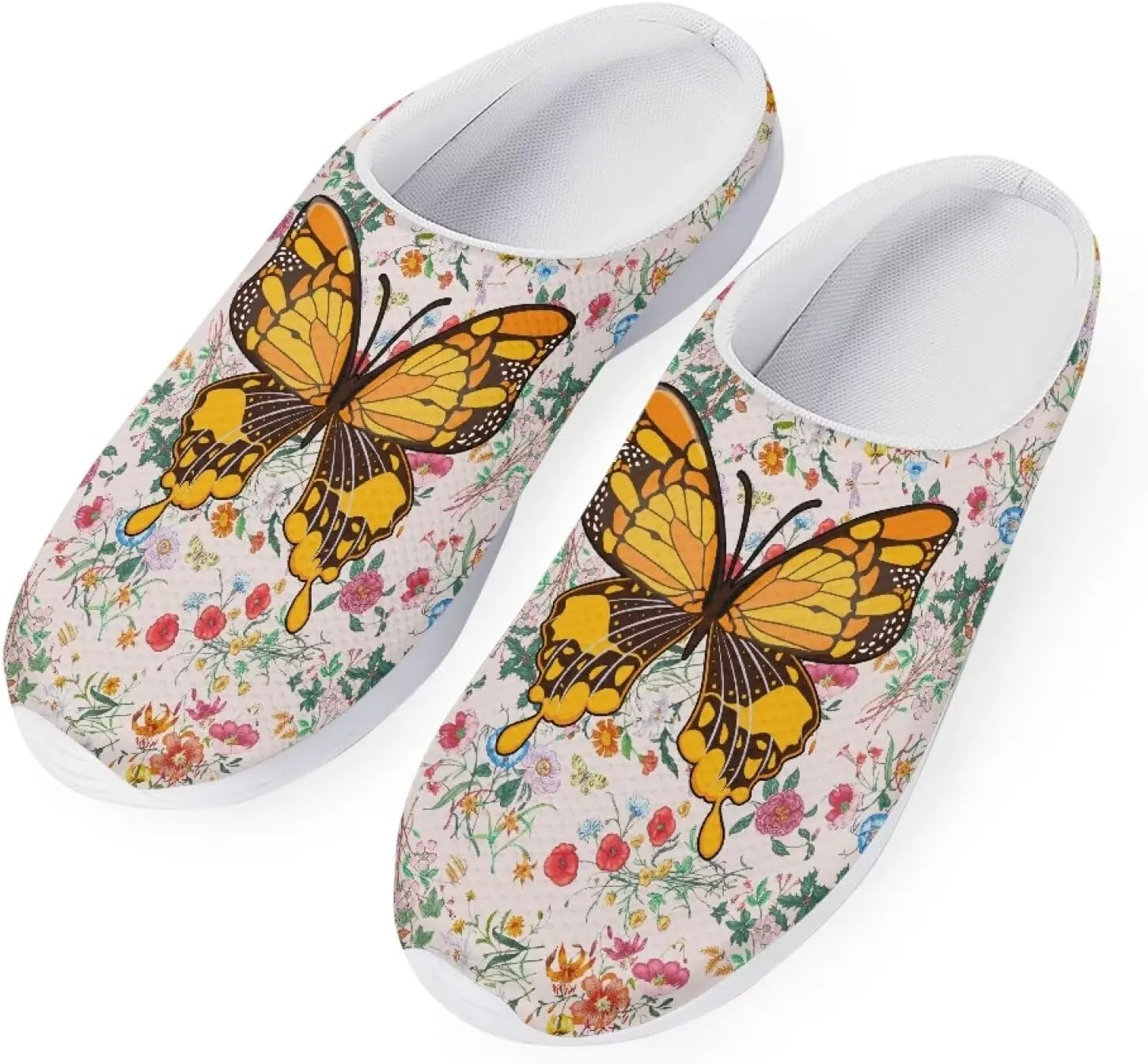 Veniyate Women's Garden Clogs Slip on Garden Shoes Cute Quick Drying Water Shoes Sandals Beach Water Shoes
