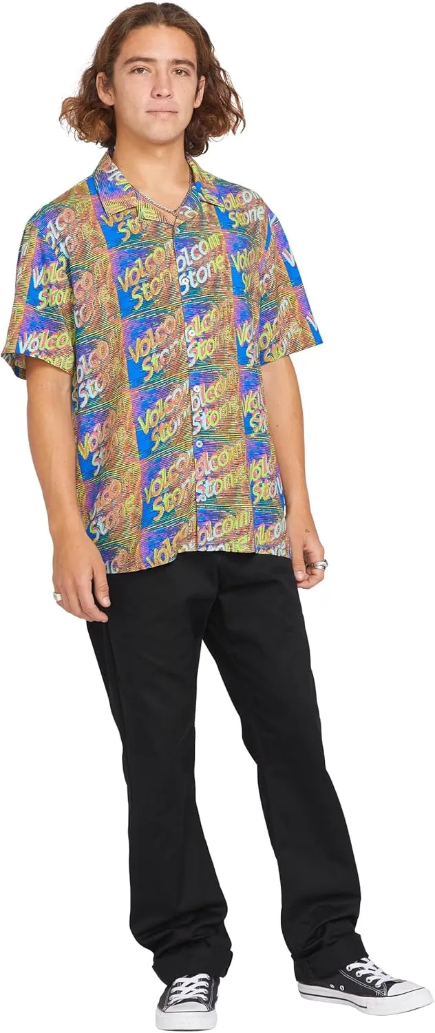 Volcom Men's Frickin Skate Loose Fit Chino Pants