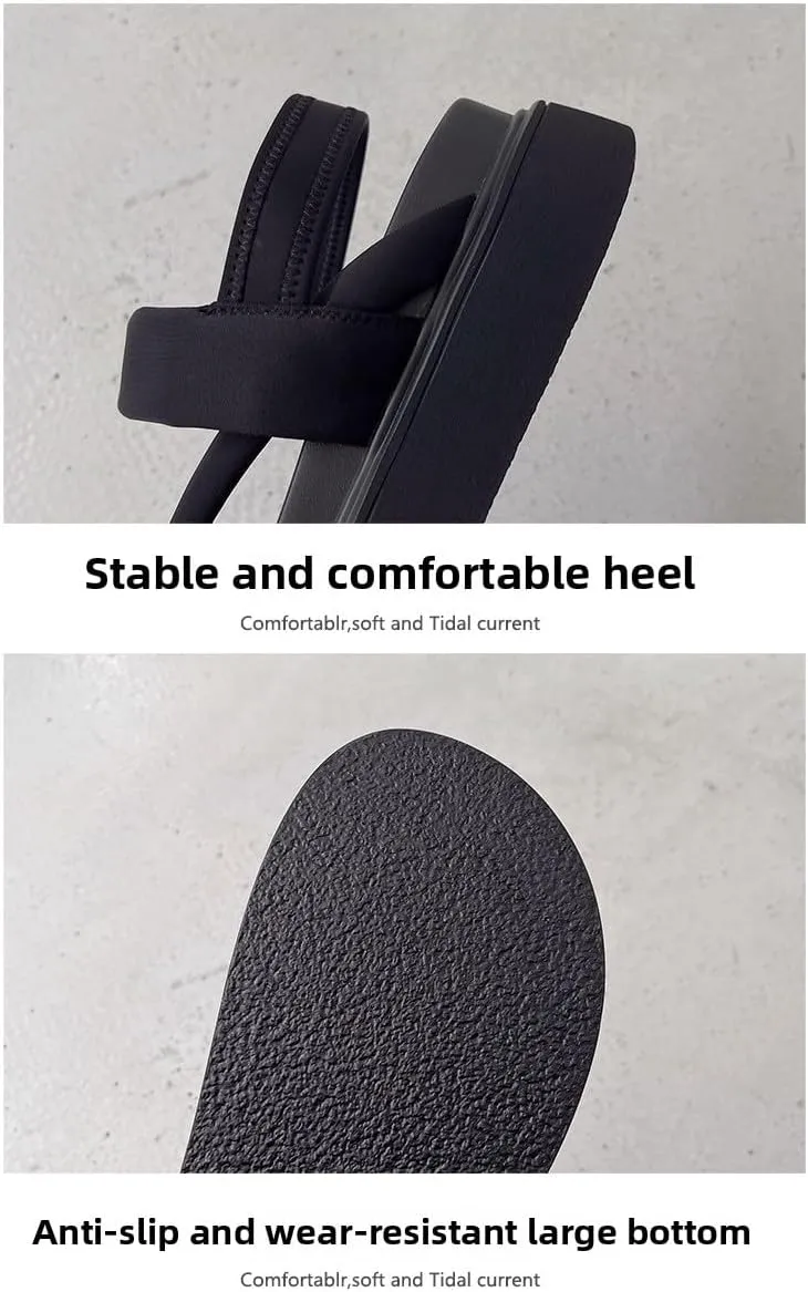 Wear-resistant and lightweight, skin-friendly,Platform sandals women's summer 2023 new foot cover casual fashion street shot women's shoes student toe beach shoes