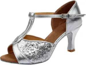 Women Chunky Heel Sandals Open Toe Strappy Ankle Strap Square Toe Comfortable Shoes