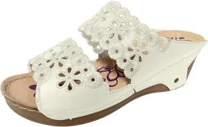 Women Shoes Thick Soled Wedge Sandals Casual Fashion Hollow Embroidery Bohemian Sandals Comfortable Wedges for Women