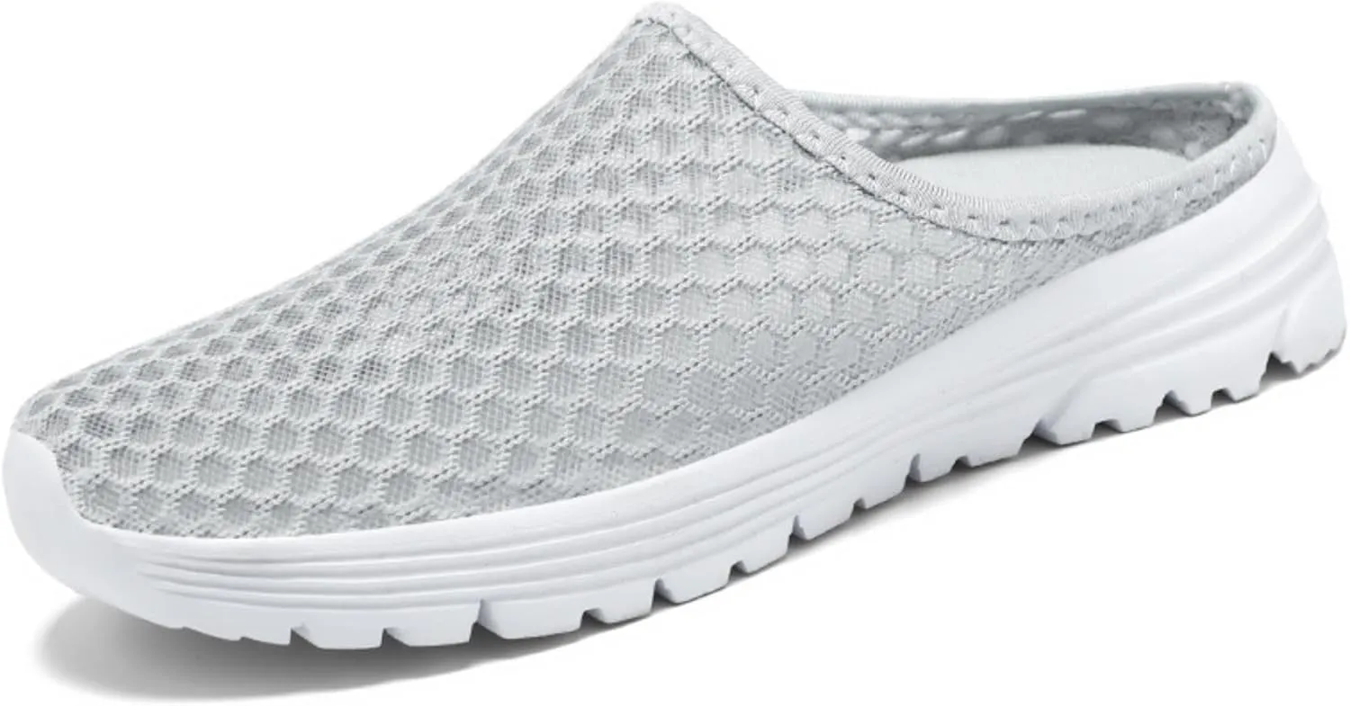 Women’s Lightweight Mesh Garden Shoes – Breathable Summer Slippers, Quick-Dry Outdoor Mules, Unisex Casual Slip-Ons